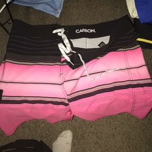 Men’s carbon board shorts . Size 32